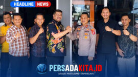 Kapolres Konawe, AKBP Noer Alam, S.I.K. (kanan) dan Kepala Kejaksaan Negeri Konawe, Fachrizal, S.H. (kiri) usai pertemuan penguatan sinergitas di ruang kerja Kapolres, Senin (13/7/2026).