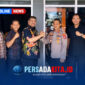 Kapolres Konawe, AKBP Noer Alam, S.I.K. (kanan) dan Kepala Kejaksaan Negeri Konawe, Fachrizal, S.H. (kiri) usai pertemuan penguatan sinergitas di ruang kerja Kapolres, Senin (13/7/2026).