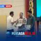 Suasana pemberian Penghargaan Terbaik I Rehabilitasi DAS kepada PT Sulawesi Cahaya Mineral (PT SCM) di salah satu hotel ternama Kendari, akhir Juni 2026. Penghargaan ini menjadi bukti nyata komitmen perusahaan tambang terhadap pengelolaan lingkungan berkelanjutan di Kabupaten Konawe. 