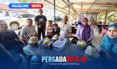 Bupati Konawe Yusran Akbar Silaturahmi dengan Pedagang UMKM di Area ICP, Serap Aspirasi dan Nikmati Es Kelapa Muda