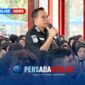 Bupati Konawe H. Yusran Akbar, S.T., saat menyampaikan materi pembinaan peran strategis P3K kepada 580 peserta orientasi yang memenuhi ruangan Gedung Wekoila, Unaaha, Selasa (11/8/2026). 
