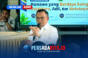 Bupati Konawe, H. Yusran Akbar ST, memberikan pemaparan strategis mengenai peran fundamental P3K dalam birokrasi pembangunan daerah di Gedung Wekoila, Unaaha, Rabu (19/8/2026)