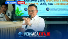 Bupati Konawe, H. Yusran Akbar ST, memberikan pemaparan strategis mengenai peran fundamental P3K dalam birokrasi pembangunan daerah di Gedung Wekoila, Unaaha, Rabu (19/8/2026)