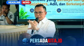 Bupati Konawe, H. Yusran Akbar ST, memberikan pemaparan strategis mengenai peran fundamental P3K dalam birokrasi pembangunan daerah di Gedung Wekoila, Unaaha, Rabu (19/8/2026)