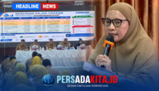 Kepala Badan Pendapatan Daerah (Bapenda) Konawe, Andi Tenri Lasendara paparkan capaian PAD Kabupaten Konawe per 31 Juli 2026 dengan total target Rp348,4 miliar dan realisasi Rp184 miliar atau 52,81%