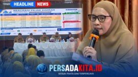 Kepala Badan Pendapatan Daerah (Bapenda) Konawe, Andi Tenri Lasendara paparkan capaian PAD Kabupaten Konawe per 31 Juli 2026 dengan total target Rp348,4 miliar dan realisasi Rp184 miliar atau 52,81%