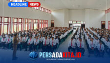 Bupati Konawe H. Yusran Akbar, ST paparkan visi Konawe Bersahaja di hadapan ratusan PPPK dalam kegiatan orientasi gelombang II di Gedung Wekoila, Unaaha, Senin (3/8/2026) kemarin