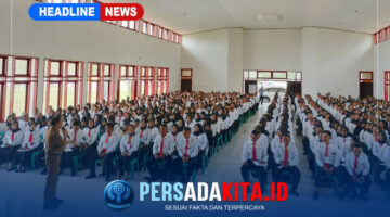 Bupati Konawe H. Yusran Akbar, ST paparkan visi Konawe Bersahaja di hadapan ratusan PPPK dalam kegiatan orientasi gelombang II di Gedung Wekoila, Unaaha, Senin (3/8/2026) kemarin