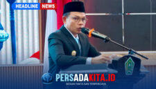 Bupati Konawe H. Yusran Akbar, S.T., menyampaikan sambutan dalam Rapat Paripurna Istimewa DPRD Konawe, Jumat (14/8/2026).