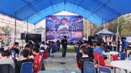 Poster resmi Liga PAN Mobile Legend Brother Afdhal 2026. Turnamen ini digelar dalam rangka Semarak Kemerdekaan RI ke-81 dengan total hadiah Rp15.000.000 dan diikuti 62 tim di Inolobunggadue Central Park (ICP), 18-20 September 2026.