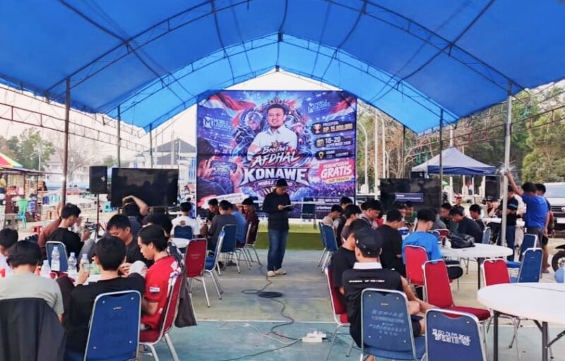 Poster resmi Liga PAN Mobile Legend Brother Afdhal 2026. Turnamen ini digelar dalam rangka Semarak Kemerdekaan RI ke-81 dengan total hadiah Rp15.000.000 dan diikuti 62 tim di Inolobunggadue Central Park (ICP), 18-20 September 2026.
