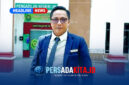 Advokat Andriansyah Siregar dari Kantor Hukum ARS LAW FIRM saat ditemui di kawasan Pengadilan Negeri Unaaha, Konawe. (Foto: Istimewa)