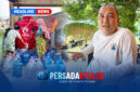 Kepala BPBD Konawe, Herianto Pagala, S.Sos, saat memberikan keterangan pers terkait operasional penanganan krisis air bersih di Kabupaten Konawe, Sulawesi Tenggara. (Foto: Persada Kita)