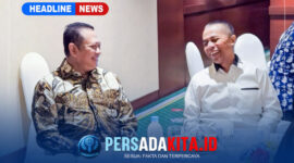 Bambang Soesatyo (Bamsoet) saat Rapat Kerja Nasional (Rakernas) III HIPPI Tahun 2026 di Jakarta, Senin (12/10/26)
