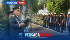 Danrem 143/HO Brigjen TNI Raden Wahyu Sugiarto memimpin upacara Hari Kesaktian Pancasila 2026 di Lapangan Makorem 143/HO, Kendari.