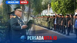 Danrem 143/HO Brigjen TNI Raden Wahyu Sugiarto memimpin upacara Hari Kesaktian Pancasila 2026 di Lapangan Makorem 143/HO, Kendari.
