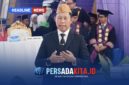 Dr. Asmawa Tosepu, AP, M.Si usai  menyampaikan orasi ilmiah pada Sidang Senat Terbuka Wisuda ke-31 Unilaki di Gedung Wekoila, Unaaha, Konawe, Sulawesi Tenggara, Sabtu (31/10/2026).