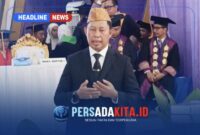 Dr. Asmawa Tosepu, AP, M.Si usai  menyampaikan orasi ilmiah pada Sidang Senat Terbuka Wisuda ke-31 Unilaki di Gedung Wekoila, Unaaha, Konawe, Sulawesi Tenggara, Sabtu (31/10/2026).
