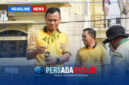 Kapolresta Kendari, Kombes Pol. Safi’i Nafsikin, S.H., S.I.K., M.H. (tengah) memegang bibit pohon gaharu didampingi pejabat utama saat melaksanakan kegiatan Green Policing di Mapolresta Kendari, Jumat (30/10/2026).