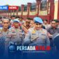 Kabid Propam Polda Sultra, Kombes Pol Erick Budi Santoso (kanan), memberikan keterangan pers terkait kasus dugaan intimidasi terhadap jurnalis TV One di Mapolda Sultra, Jumat (09/10/2026).