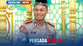 Kapolresta Kendari, Kombes Pol. Safi'i Nafsikin, S.H., S.I.K., M.H., menyampaikan himbauan kamtibmas di hadapan jamaah Masjid Baitul Izzah, Baruga, Kamis (15/10/2026). (Foto: Humas Polresta Kendari)