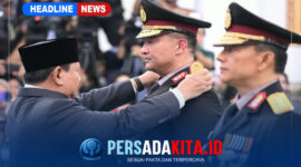 Presiden Prabowo Subianto memimpin prosesi pelantikan Kapolri dan Wakapolri di Istana Negara, Jakarta, Kamis (1/10/2026).