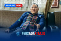 Sekretaris Daerah (Sekda) Konawe, Dr. Ferdinand, SP, MH, saat memberikan keterangan pers terkait sengketa lahan di Desa Olu Onua. (Dok. PersadaKita.id)