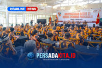 Suasana sidang pleno Mubes XI Pemuda Pancasila di Jakarta, Kamis (15/10/26)