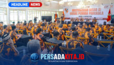 Suasana sidang pleno Mubes XI Pemuda Pancasila di Jakarta, Kamis (15/10/26)