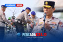Wakapolda Sultra Brigjen Pol. Budi Hermawan memimpin langsung aksi bersih-bersih di kawasan Masjid Al Alam Kendari, Jumat (23/10/2026)