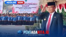 Wakil Bupati Konawe H. Syamsul Ibrahim saat memimpin Upacara Hari Kesaktian Pancasila di Lapangan Upacara Pemda Konawe, Kamis (1/10/2026).