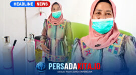 Kepala Puskesmas Anggaberi, Sulhana, SKM, menyampaikan kesiapsiagaan fasilitas kesehatan dalam mengantisipasi potensi peningkatan kasus ISPA akibat kabut asap. (Foto: PERSADA KITA.ID)
