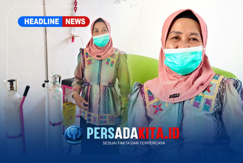 Kepala Puskesmas Anggaberi, Sulhana, SKM, menyampaikan kesiapsiagaan fasilitas kesehatan dalam mengantisipasi potensi peningkatan kasus ISPA akibat kabut asap. (Foto: PERSADA KITA.ID)