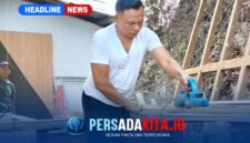 Bupati Konawe, Yusran Akbar, ST., saat mengoperasikan mesin serut kayu (planer) di waktu luangnya. Tangan yang biasa menandatangani kebijakan ini akrab dengan serbuk gergaji dan alat pertukangan.